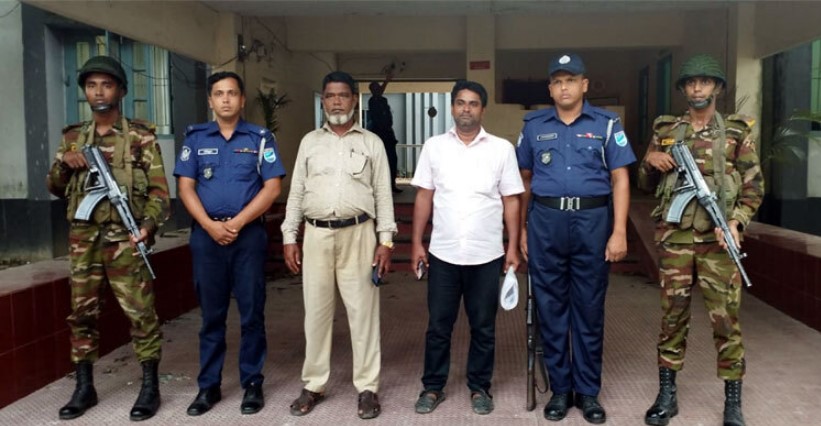 ভিজিএফ চাল বিতরণে ঘুষ, মিঠামইনে ধরা পড়লেন দুই কর্মকর্তা