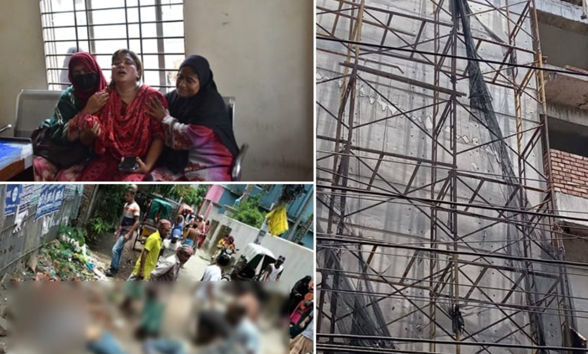 একটি ব্যালকনি, তিনটি জীবন—যশোরে নির্মাণ বিভীষিকা!