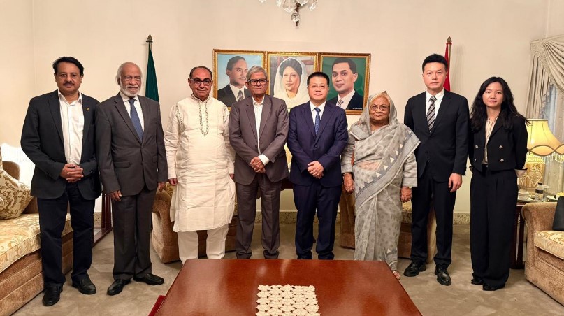 বিএনপি নেতাদের সঙ্গে চীনা রাষ্ট্রদূতের গুলশান বৈঠক