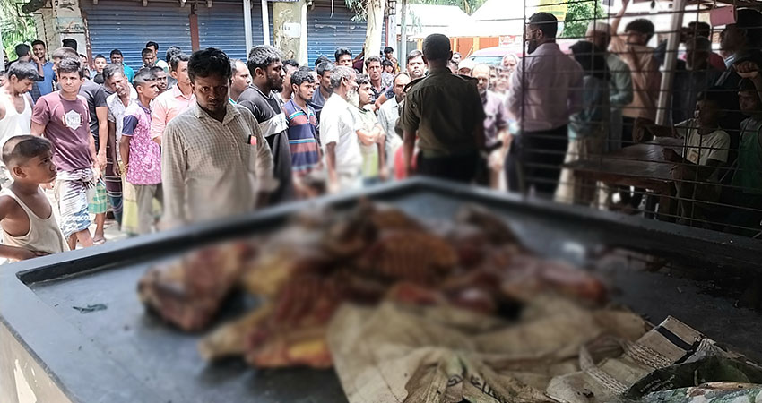 ফুলবাড়ীতে রোগাক্রান্ত মৃত গরুর মাংস বিক্রি অতঃপর...
