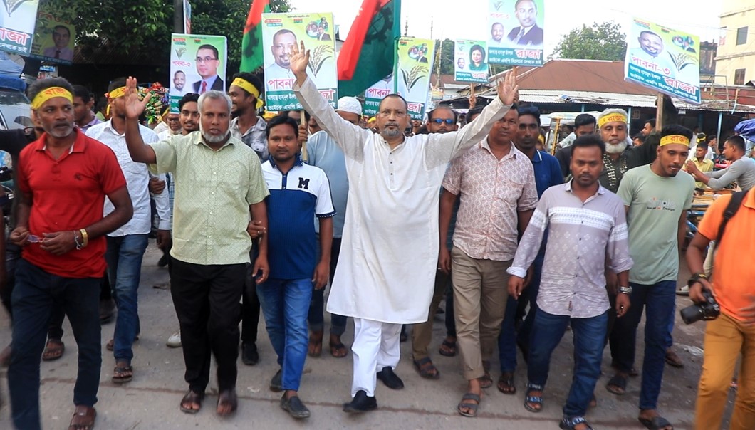 পাবনা-৩ আসনে জনভিত্তিক প্রার্থী চান বিএনপি মনোনয়নপ্রত্যাশী রাজা