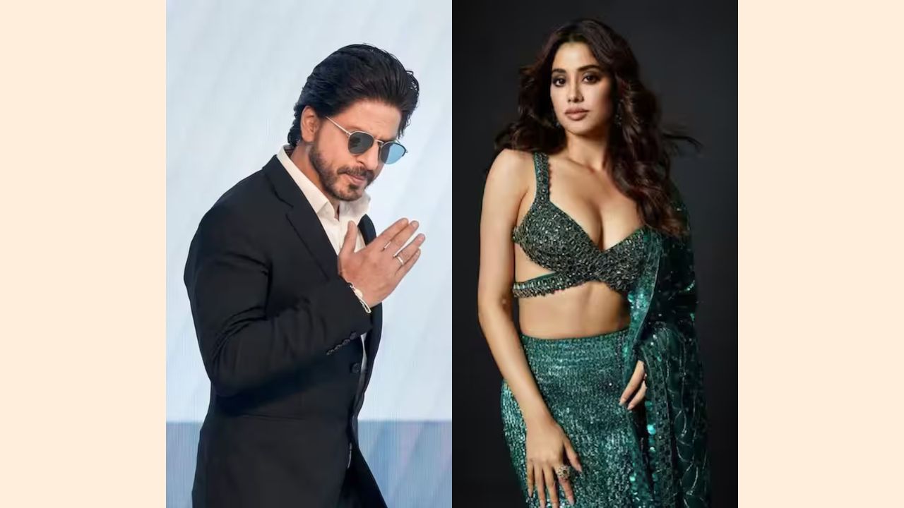 শাহরুখ‑জাহ্নবীর সেই ‘গুড ইভনিং’ মঞ্চ মুহূর্ত ফের ভাইরাল
