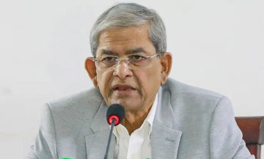 এনসিপির মঞ্চে আগুন, ফখরুল বললেন ‘গণতন্ত্রের ওপর আঘাত’