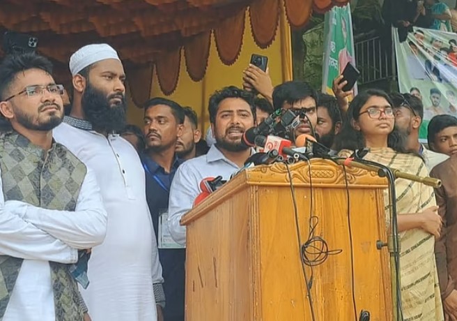 মুজিববাদ ও ভারতীয় আধিপত্যবাদের বিরুদ্ধে আন্দোলনের ঘোষণা-এনসিপি নেতা