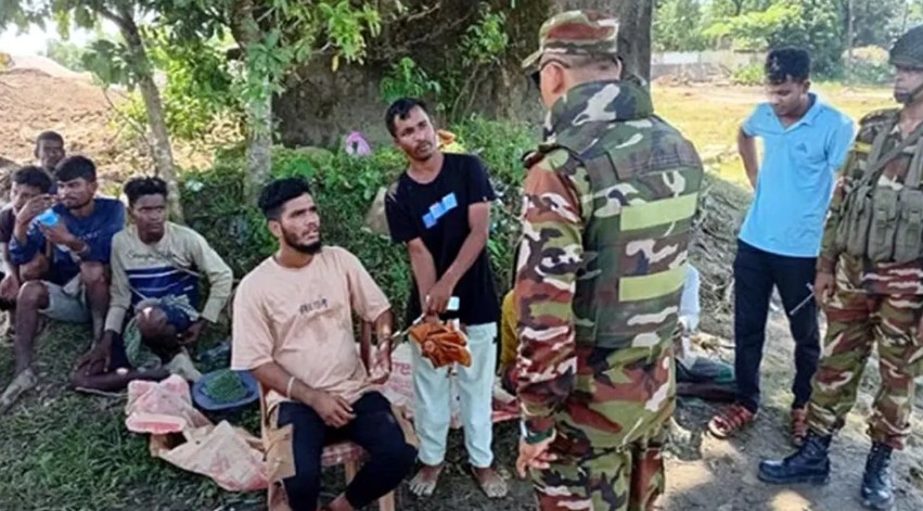 সিলেটে মাটিচাপা দেওয়া ১১ হাজার ঘনফুট পাথর উদ্ধার