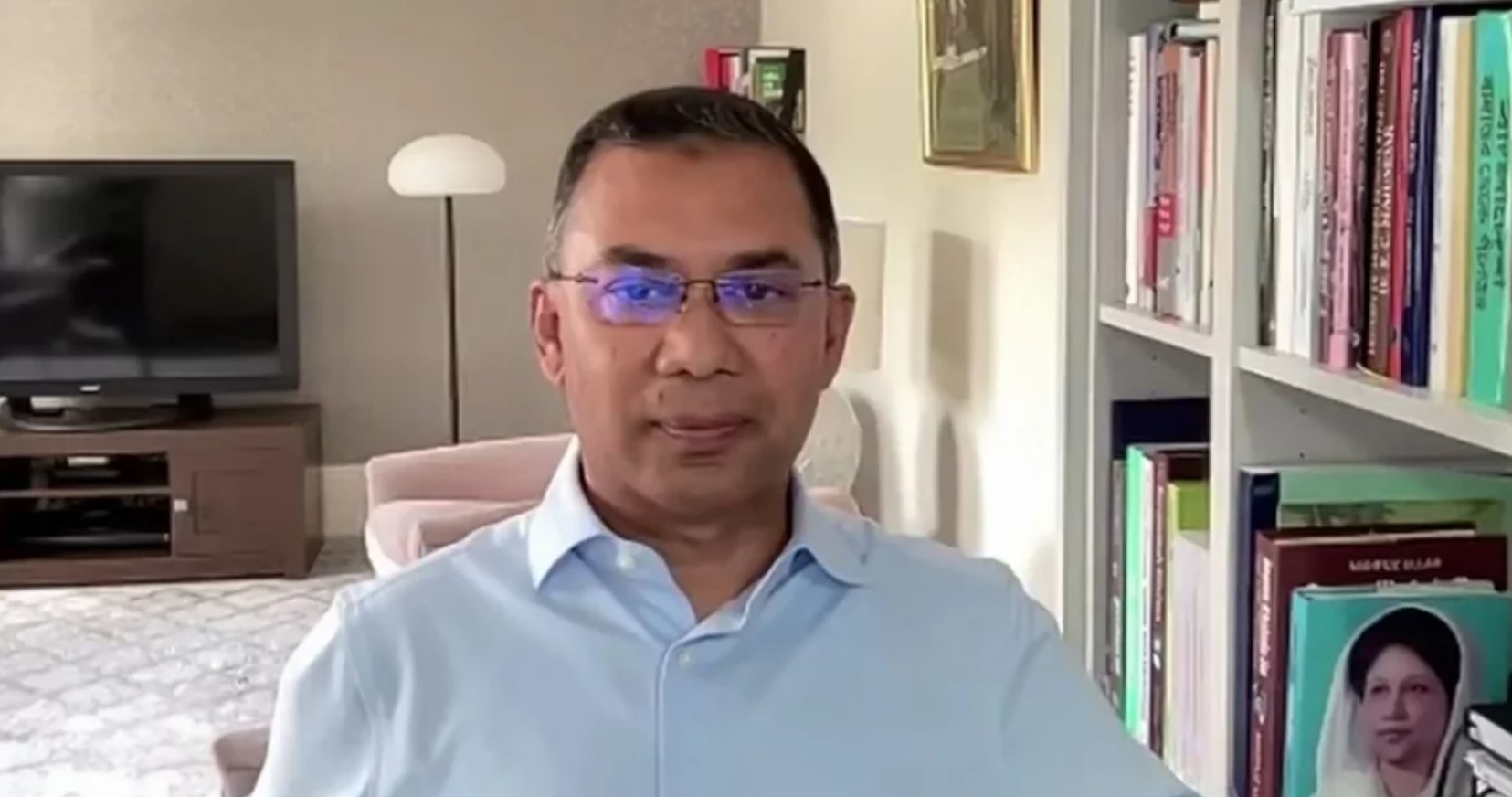 জনগণের রাজনৈতিক অধিকার প্রতিষ্ঠার একমাত্র পথ নির্বাচন: তারেক রহমান
