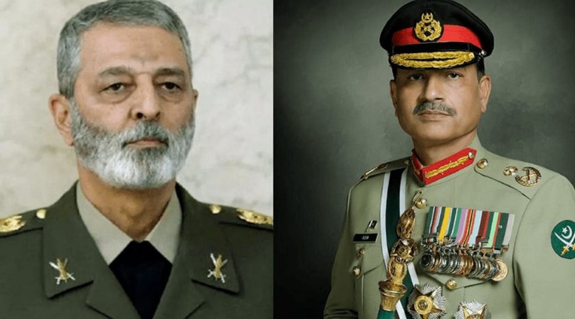 পাকিস্তান-ইরান সেনাপ্রধানদের ফোনালাপে নতুন অঙ্গীকার