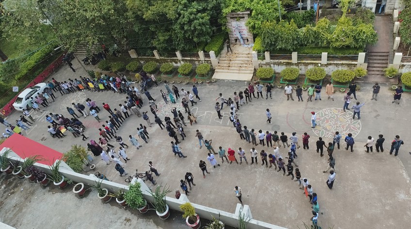 চবিতে চতুর্মুখী আন্দোলন, উত্তাল ক্যাম্পাস