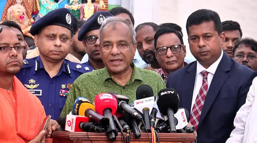 এবারের পূজা হবে উৎসবমুখর: সম্প্রীতির বার্তা নিয়ে স্বরাষ্ট্র উপদেষ্টা