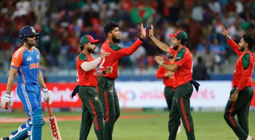 রিশাদের ঘূর্ণিতে চাপে ভারত, বাংলাদেশের দারুণ বোলিংয়ে ম্যাচের মোড় পরিবর্তন