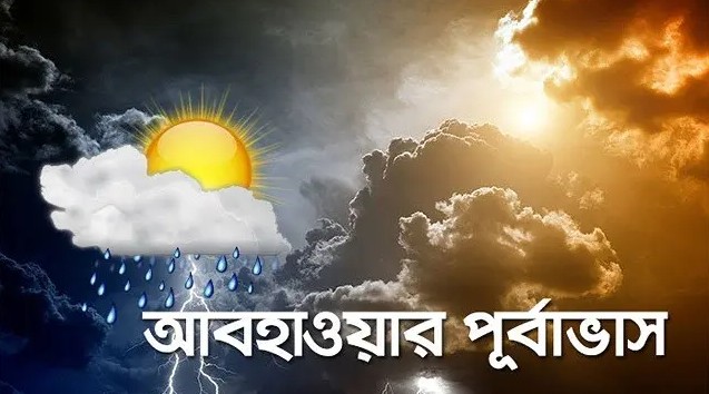 রাজধানীসহ বিভিন্ন জেলায় বৃষ্টির সম্ভাবনা: আবহাওয়া অফিসের আগামী ৪ দিনের পূর্বাভাস
