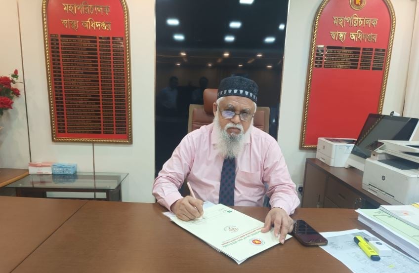 দেশজুড়ে টাইফয়েড টিকাদান অভিযানে সাড়ে ৩৮ লাখ শিশুর টিকা সম্পন্ন