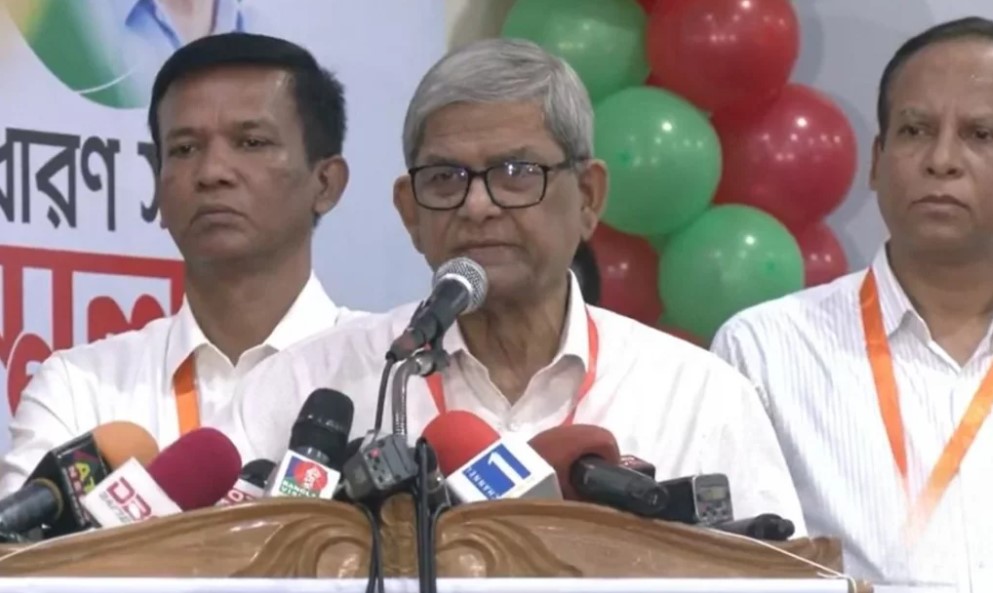 জুলাই সনদ সইয়ের মতো অবাধ সুষ্ঠু নির্বাচনের দিকে এগোই: মির্জা ফখরুল