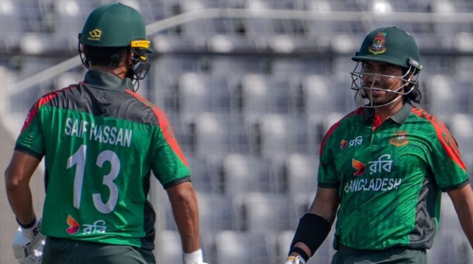 সাইফ-সৌম্যর ব্যাটে: ৩৪৫ দিন পর যে ‘কীর্তি’ গড়ল বাংলাদেশ