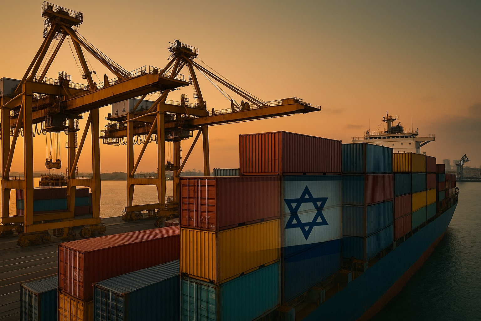 বন্দরের অদৃশ্য বলয়ে ইসরাইল: ট্রাইডেন্ট শিপিংয়ের নেপথ্যে কূটনীতি, ব্যবসা ও নিরাপত্তার নতুন ধাঁধা