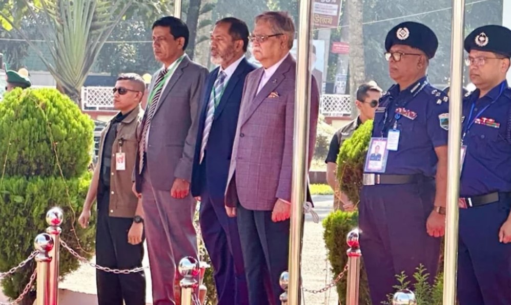 জন্মভূমিতে রাষ্ট্রপতি মো. সাহাবুদ্দিন: সরকারের পট পরিবর্তনের পর প্রথম সফর