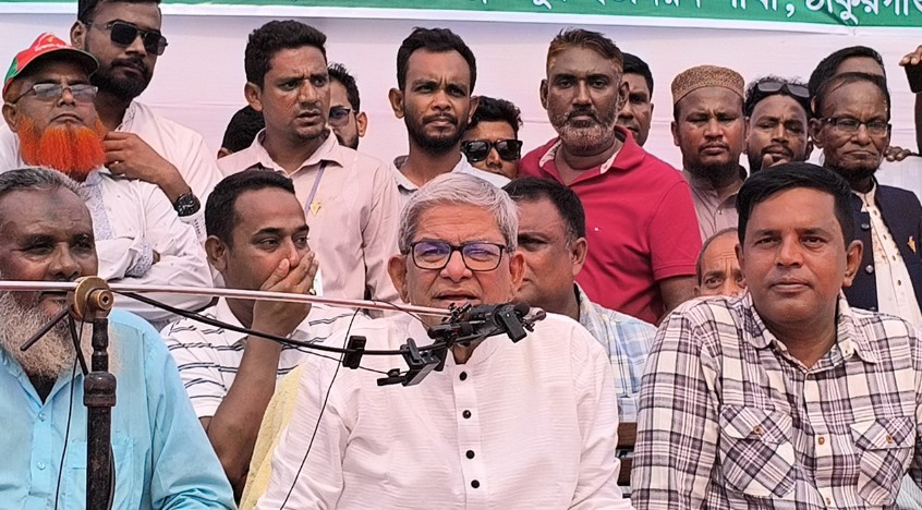 এটা আমার শেষ নির্বাচন: ঠাকুরগাঁওয়ে ভোট চেয়ে আবেগঘন আবেদন মির্জা ফখরুলের