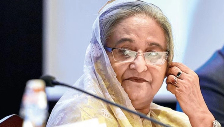 আগুন দিতে এলে তাকেই ফেলে দেবেন হাসিনার বক্তব্য ভাইরাল