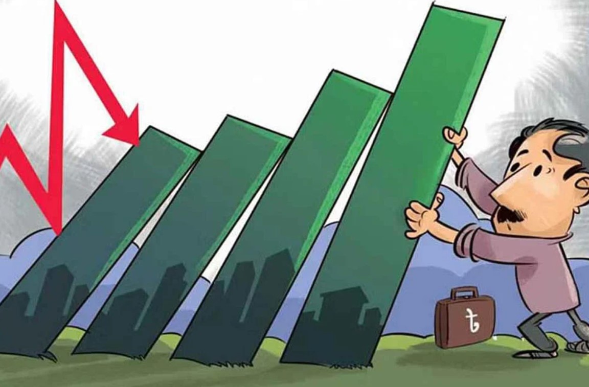 বিনিয়োগে খরা আর ব্যবসায় মন্দার জেরে ঋণচক্রে পড়ার শঙ্কায় বাংলাদেশ