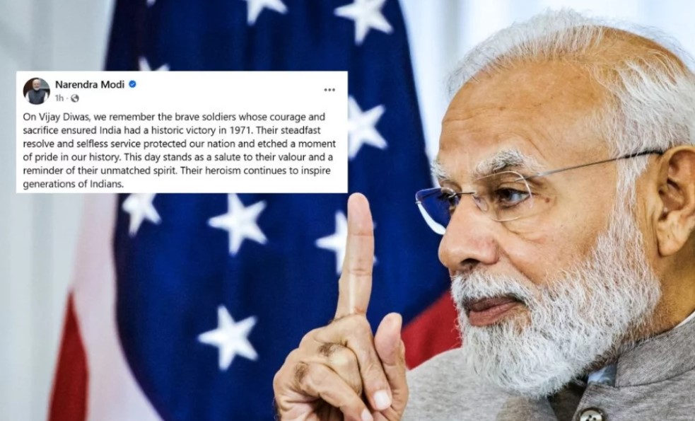 ১৬ ডিসেম্বর শুধুই ভারতের জয় বললেন নরেন্দ্র মোদি