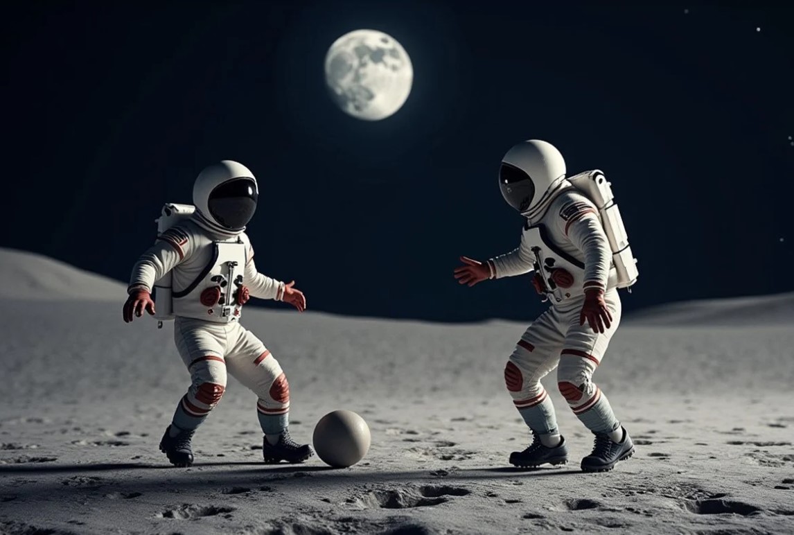 ২০৩৫ সালে চাঁদে ফুটবল ম্যাচ? বিজ্ঞানীদের অবিশ্বাস্য দাবি