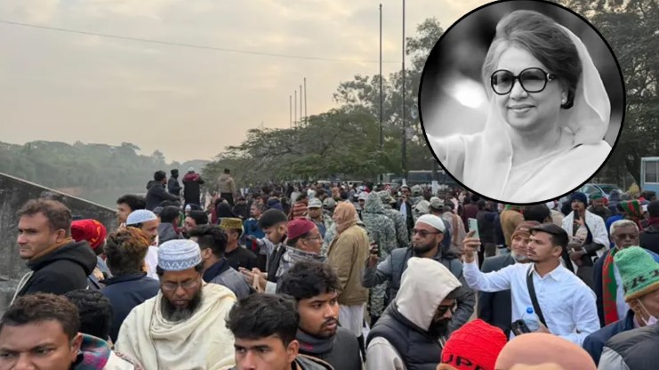 জনসমুদ্রে পরিণত সংসদ ভবন,চলছে শেষ মুহূর্তের প্রস্তুতি