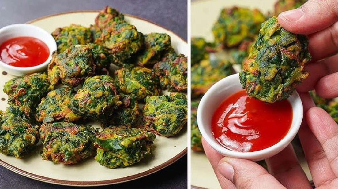 শীতের সন্ধ্যায় মচমচে পালং পাকোড়া: ঝটপট তৈরির সহজ রেসিপি