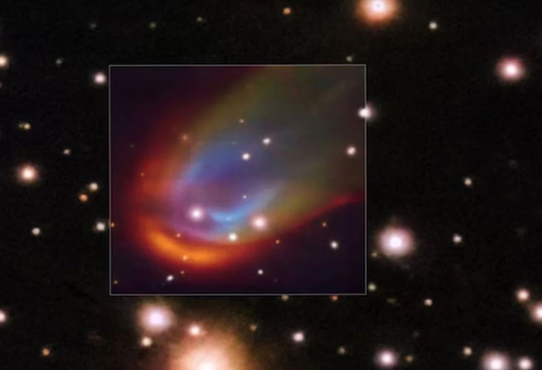 মহাকাশের নিস্তব্ধতা ভেঙে রঙিন শকওয়েভ: অরিগা নক্ষত্রমণ্ডলে বিরল আবিষ্কার