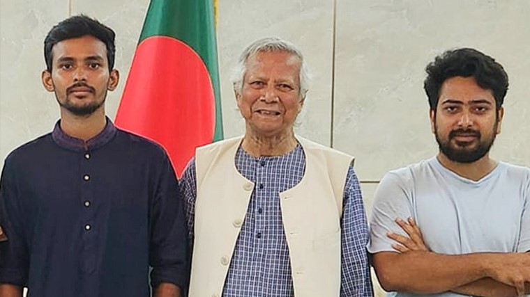 ড. ইউনূসের সঙ্গে নাহিদ-আসিফের সাক্ষাৎ; নির্বাচন নিয়ে উত্তপ্ত আলোচনা