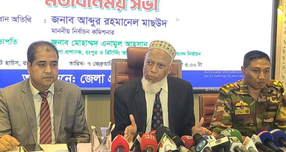 সুষ্ঠু ভোটে কারো চাপ নেই, হবে না কোনো ইঞ্জিনিয়ারিং: ইসি মাছউদ