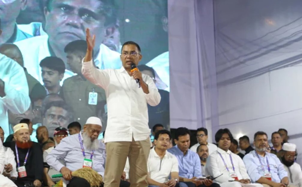 বাইরে থেকে কেউ দেশ গড়ে দেবে না, দায়িত্ব আমাদেরই: তারেক রহমান 