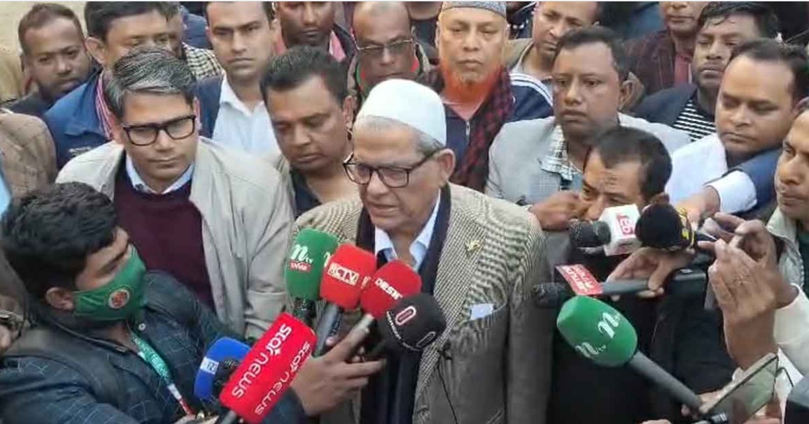 দাঁড়িয়ে দেখার দিন শেষ, এবার ভোট দিয়ে অধিকার বুঝে নেওয়ার পালা: মির্জা ফখরুল