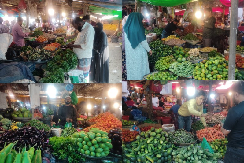 রমজানের আগে কুমিল্লার বাজার ঊর্ধ্বমুখী: বেগুন, কাঁচামরিচ ও লেবু বিক্রি হচ্ছে দ্বিগুণ দামে