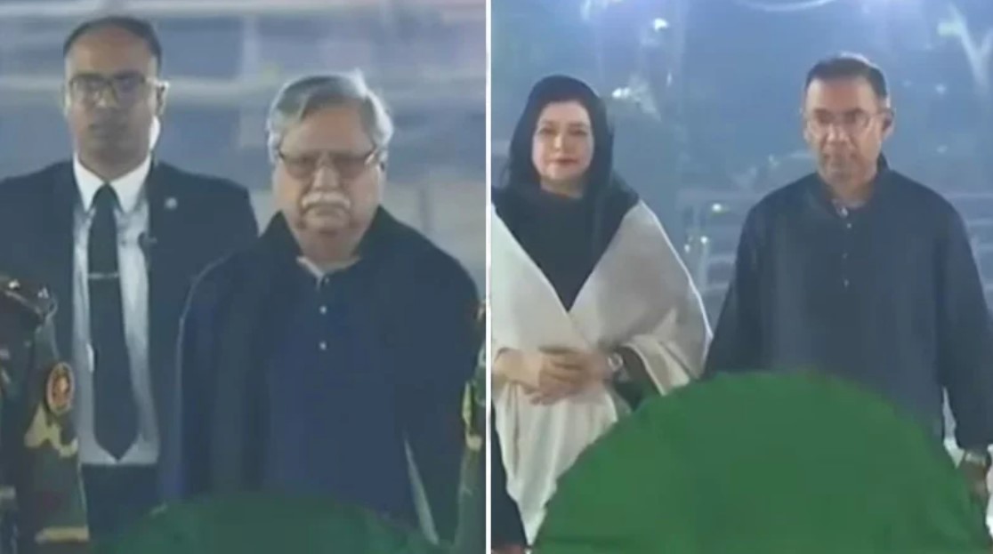 একুশের প্রথম প্রহরে শহীদ মিনারে রাষ্ট্রপতি ও প্রধানমন্ত্রীর শ্রদ্ধা