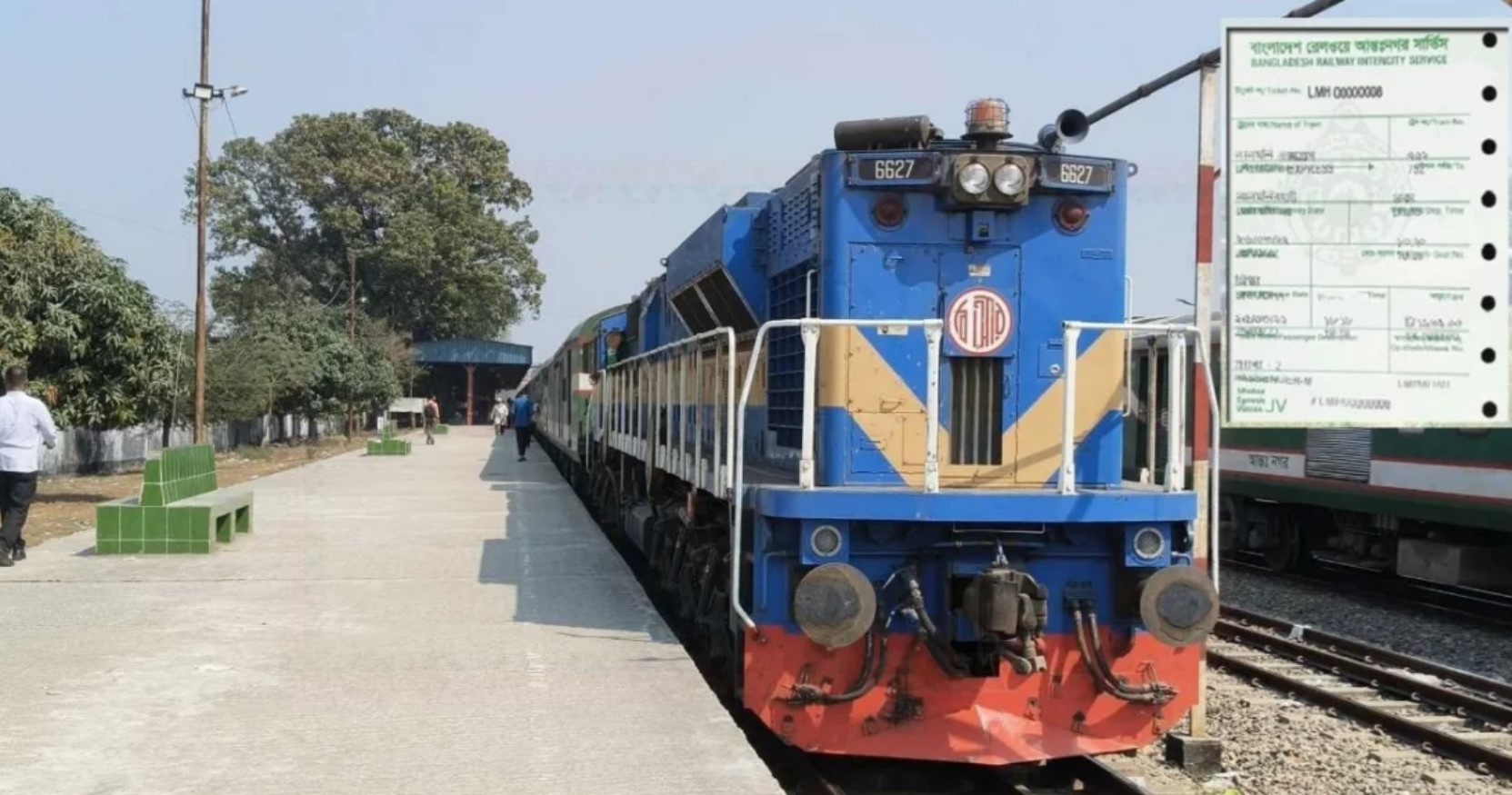 ঈদে ট্রেনের ষষ্ঠ দিনের অগ্রিম টিকিট বিক্রি শুরু: আজ মিলছে ১৮ মার্চের টিকিট