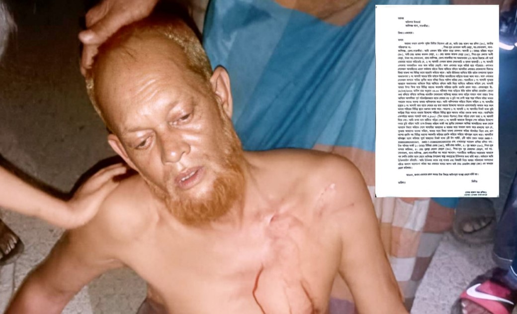 কালিগঞ্জের পল্লীতে ইজিবাইক চালককে কুপিয়ে জখম, টাকা ছিনতাইয়ের অভিযোগ