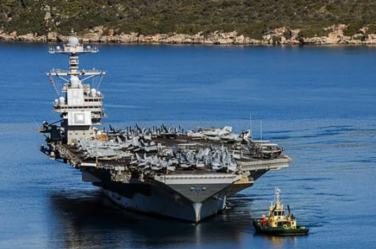 ইরান যুদ্ধ থেকে মার্কিন রণতরি ‘ফোর্ড’ সরিয়ে নিচ্ছে যুক্তরাষ্ট্র