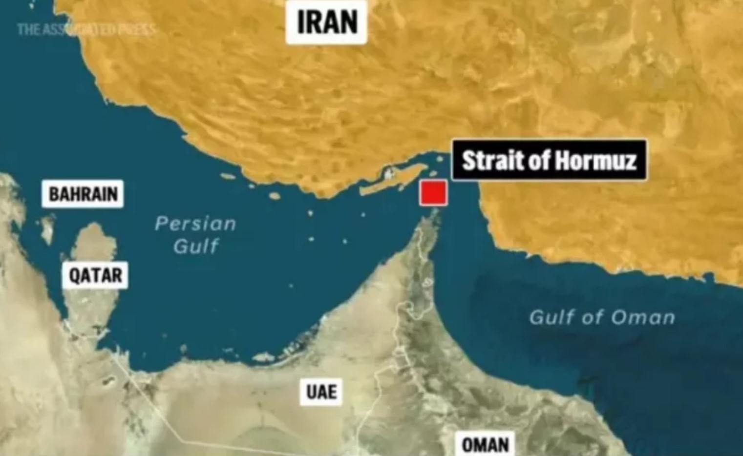হরমুজ ছাড়িয়ে ওমান উপসাগরও এখন ইরানের কবজায়