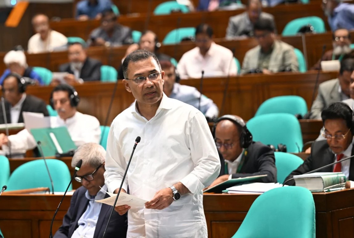 সংসদে আওয়ামী আমলের পাচারের খতিয়ান দিলেন তারেক রহমান