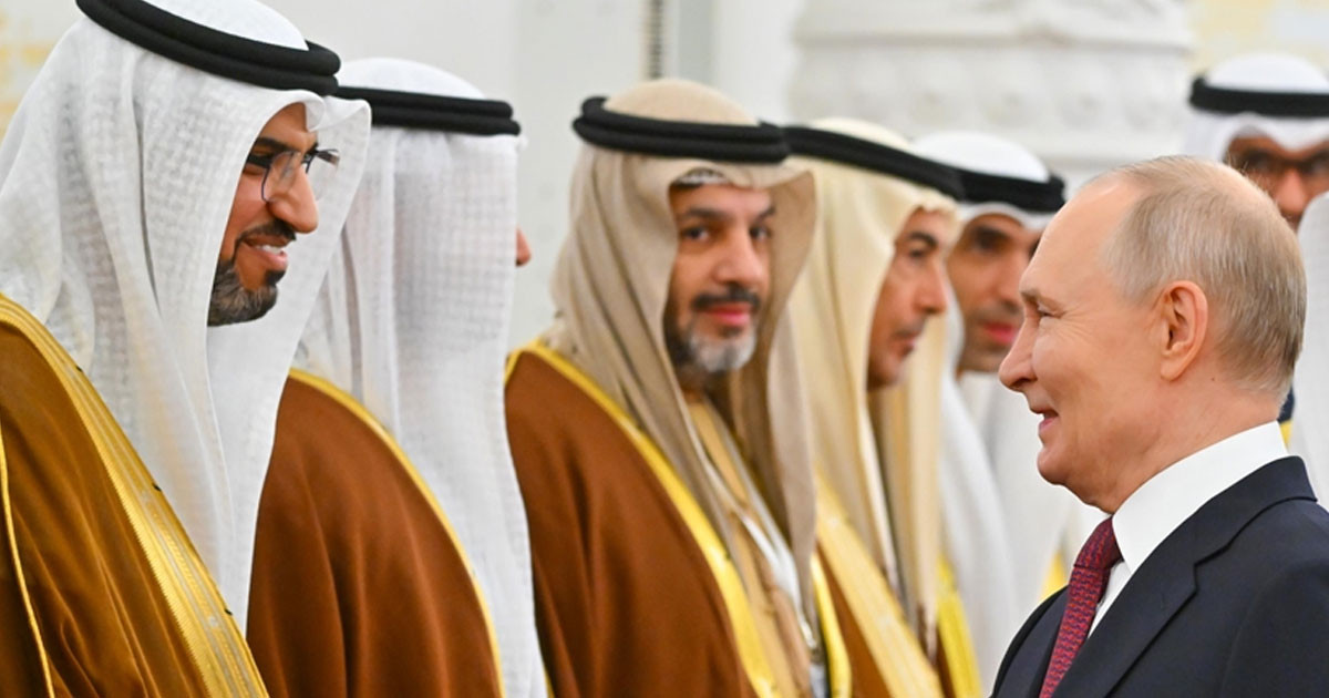 মধ্যপ্রাচ্য যুদ্ধ নিয়ে পুতিন-আল নাহিয়ানের আলোচনা