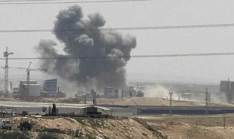 রামাত হোভাভে ইরানি ক্ষেপণাস্ত্রের হানা! জ্বলছে ইসরায়েলি শিল্পাঞ্চল