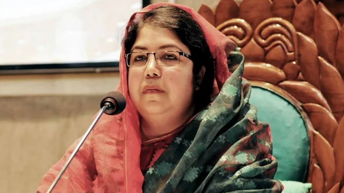 গভীর রাতে সাবেক স্পিকার শিরিন শারমিন আটক