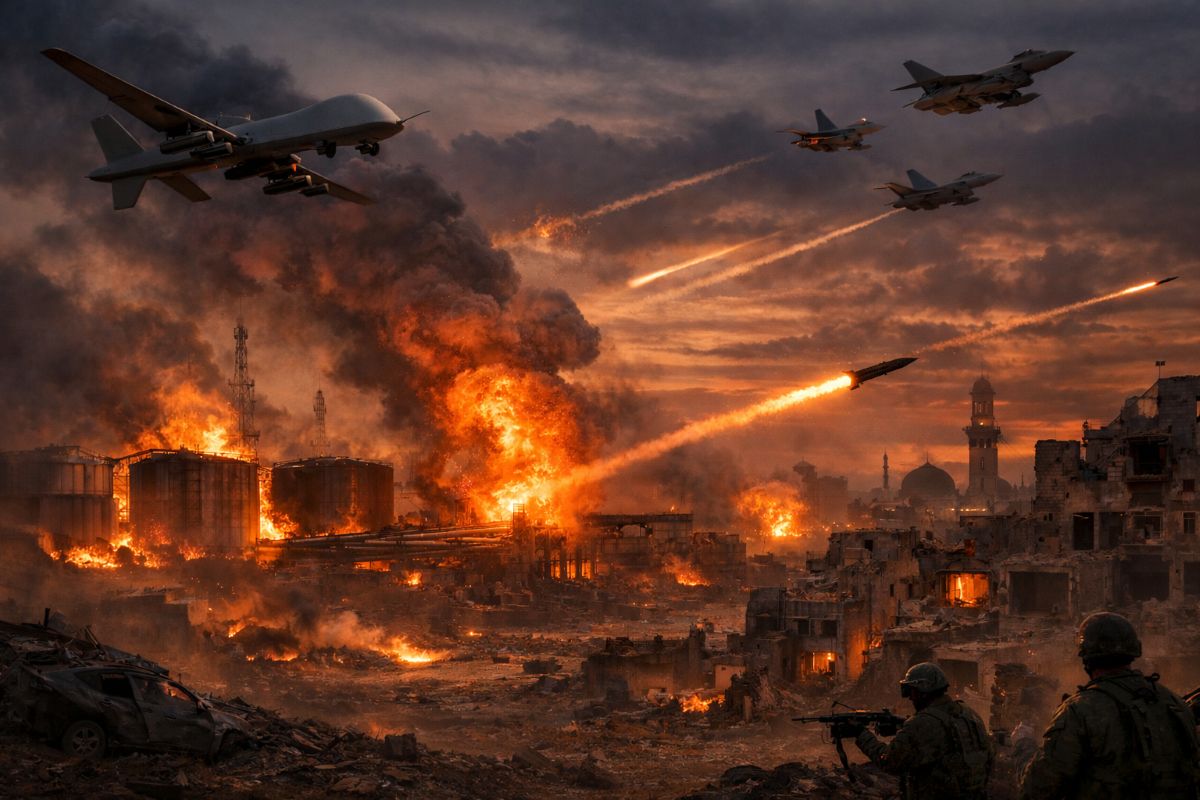 মধ্যপ্রাচ্যে যুদ্ধবিরতির ভঙ্গুরতা: হামলা, পাল্টা হুমকি ও আঞ্চলিক অস্থিরতা