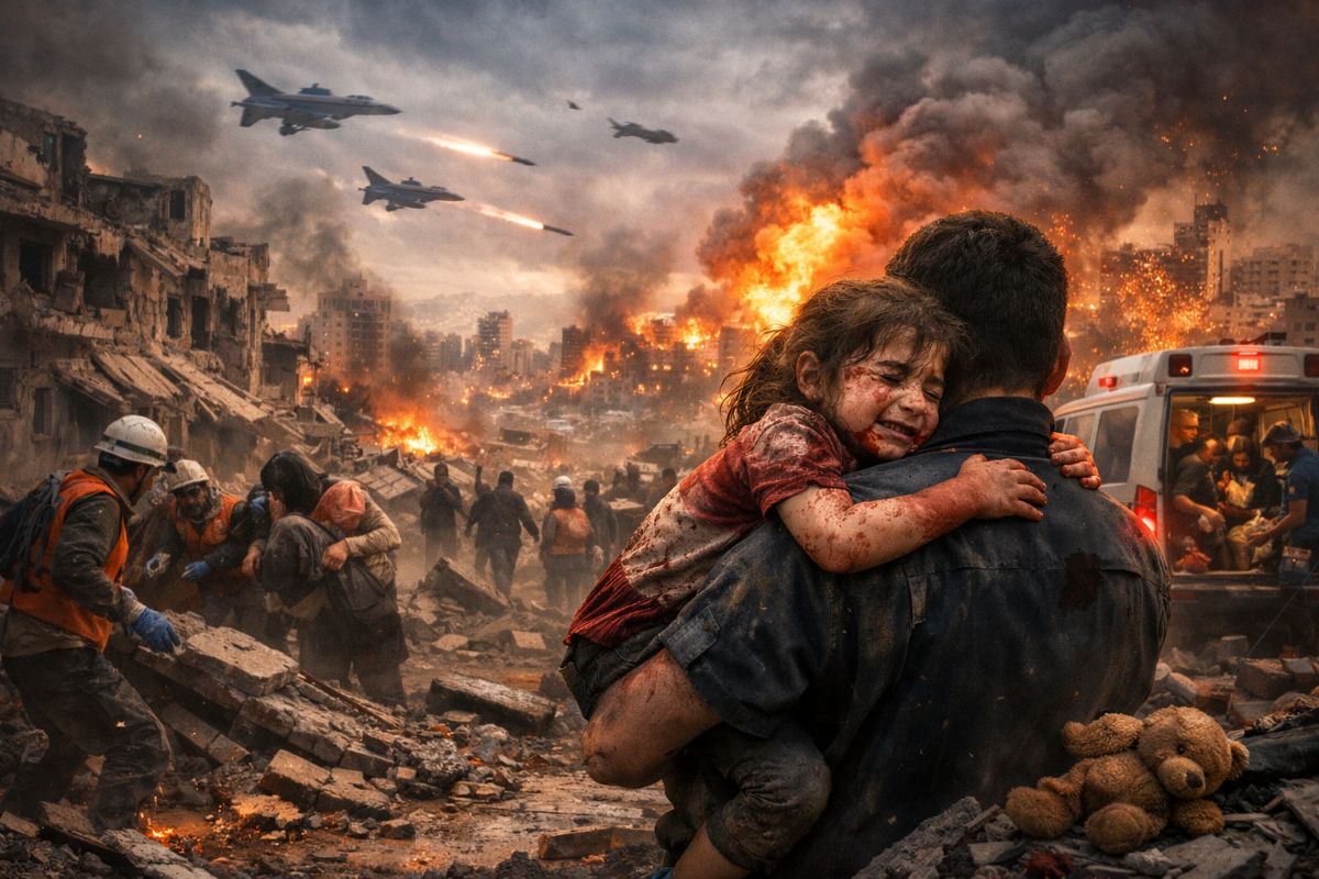 যুদ্ধবিরতির আড়ালে আগুন: লেবাননে ইসরায়েলি হামলা, বাড়ছে মানবিক বিপর্যয়