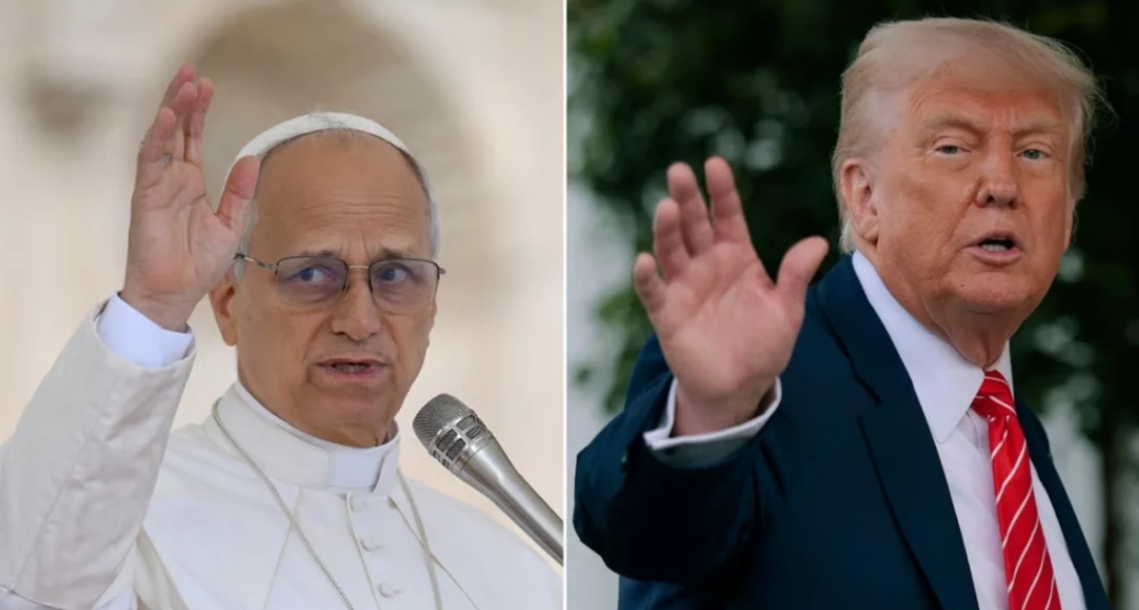 ধর্মগুরু বনাম প্রেসিডেন্ট: পোপ লিও’র সমালোচনায় ক্ষুব্ধ ডোনাল্ড ট্রাম্প
