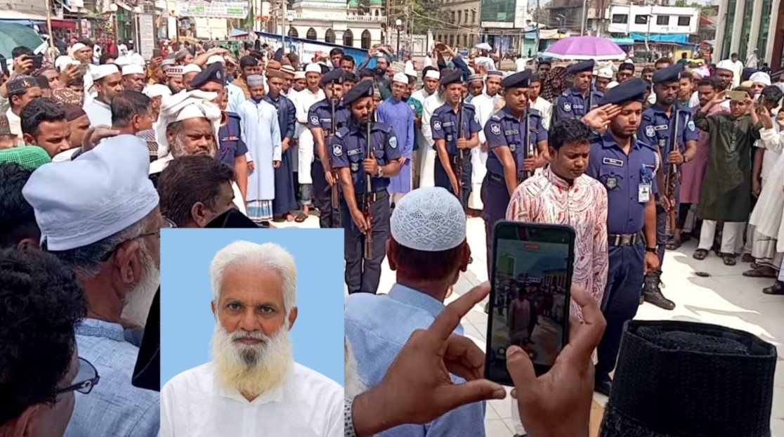 চিরবিদায় নিলেন বীর মুক্তিযোদ্ধা সৈয়দ নাজিম উদ্দিন: রাষ্ট্রীয় মর্যাদায় দাফন সম্পন্ন