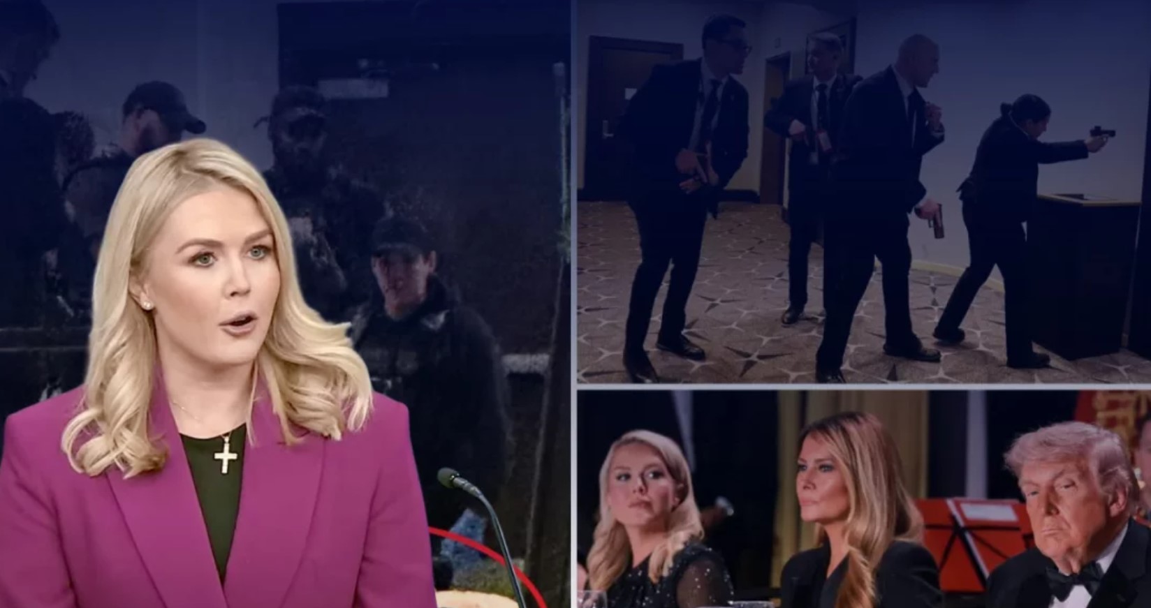 হামলার আগেই কেন এমন কথা? ট্রাম্পের প্রেস সচিবের ভিডিও নিয়ে নতুন বিতর্ক