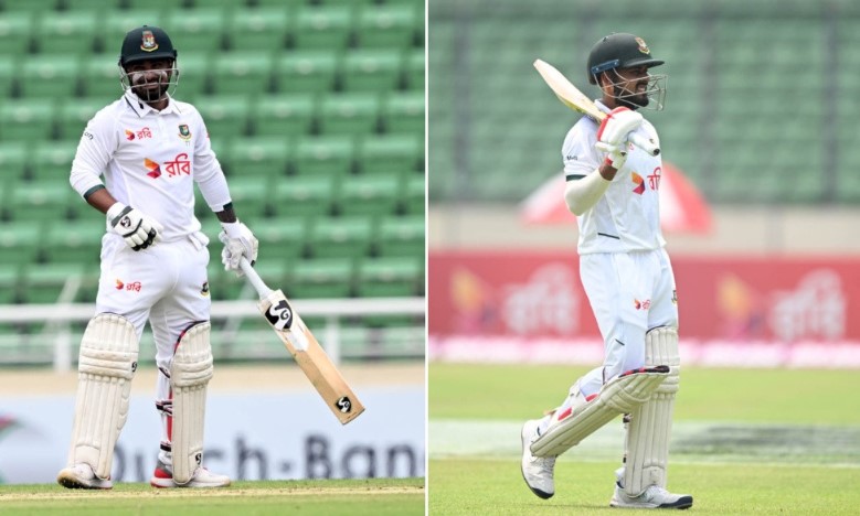 আব্বাসের জোড়া শিকারে ভাঙল প্রতিরোধ: লড়ছেন একা মুশফিক