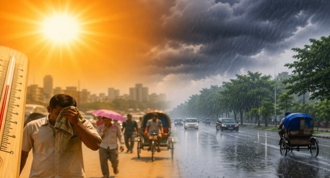 তীব্র তাপদাহের পর অবশেষে মিলতে পারে স্বস্তির বৃষ্টির দেখা
