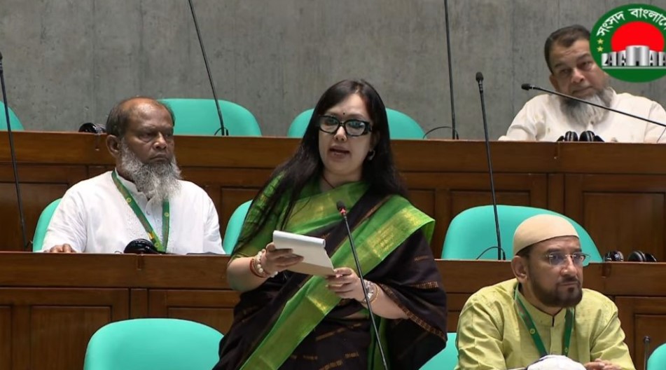 ব্যাংক ফাঁকা, আইএমএফের টাকা নাই, বাজেট কীভাবে হবে?: সংসদে রুমিন ফারহানা